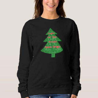 Sweatshirt Christian Shine Bright Holiday