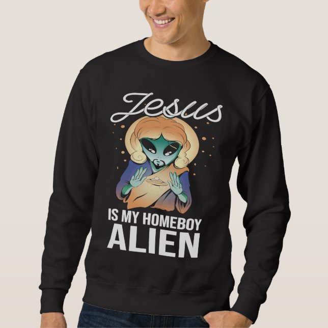 Sweatshirt Christianity Homeboy Bible  Religion Christian Ali (Devant)