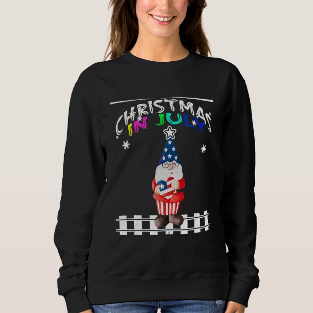 SWEATSHIRT CHRISTMAS IN JULY (Devant)