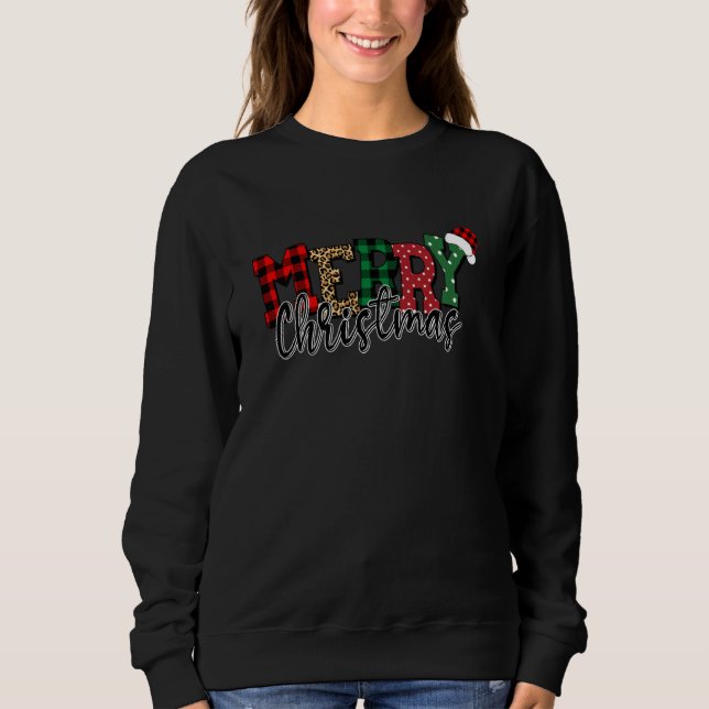 Sweatshirt Christmas Merry Christmas (Devant)