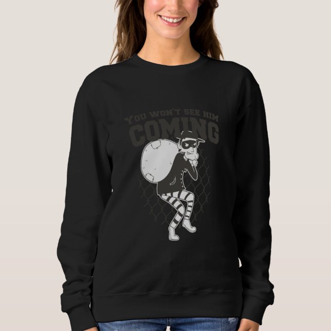 Sweatshirt Christmas Quotes Presents Santa Jail (Devant)