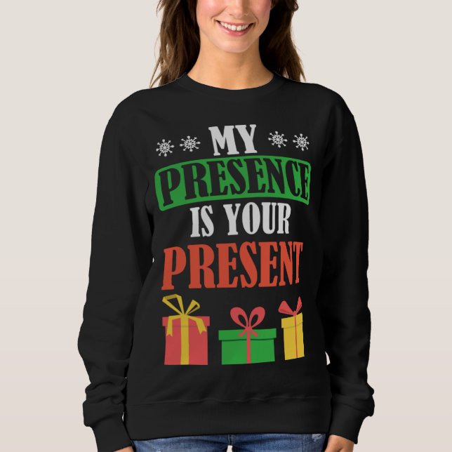 Sweatshirt Christmas Quotes  Xmas Holiday  Ideas (Devant)
