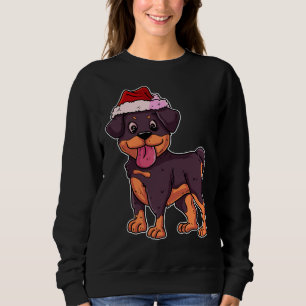 Sweatshirt Christmas Rottweiler 19