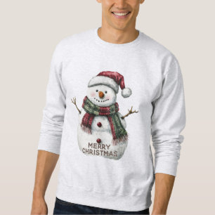 Sweatshirt Christmas Snowman