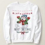 Sweatshirt Christmas Snowman<br><div class="desc">Adorable Snowman</div>