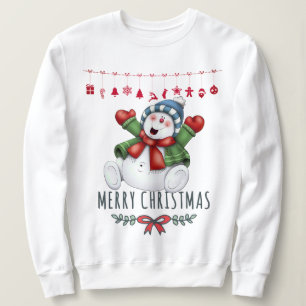 Sweatshirt Christmas Snowman