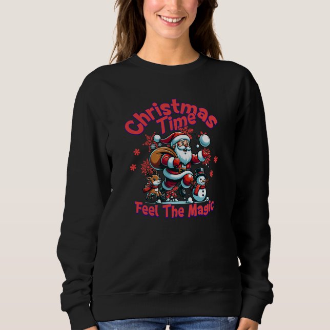 Sweatshirt Christmas Time (Devant)