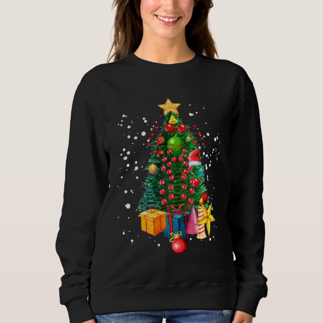 Sweatshirt Christmas Tree Christmas Pyjamas  2 (Devant)