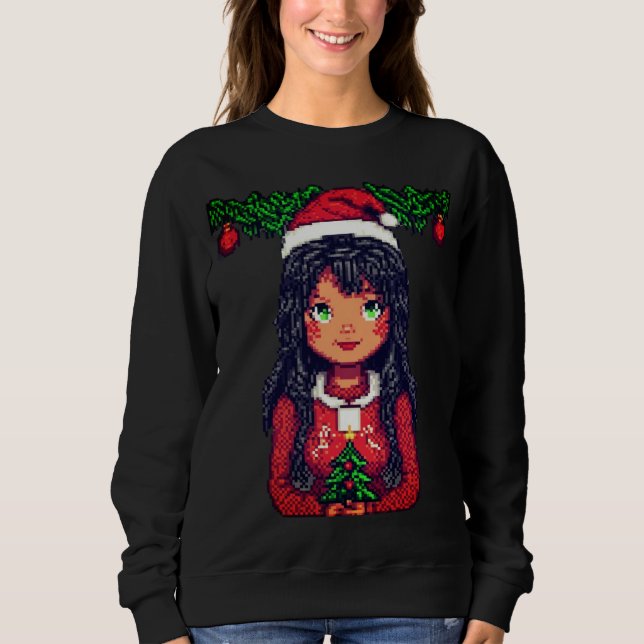 Sweatshirt Christmasgirl (Devant)