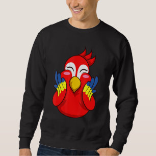 Sweatshirt Chubby Cheeks Parrot T