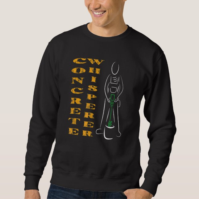 Sweatshirt Chuchotement de béton (Devant)