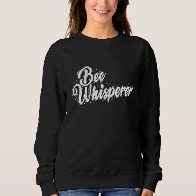 Sweatshirt Chuchoteur d'abeilles Apiculteur Abeilles (Devant)
