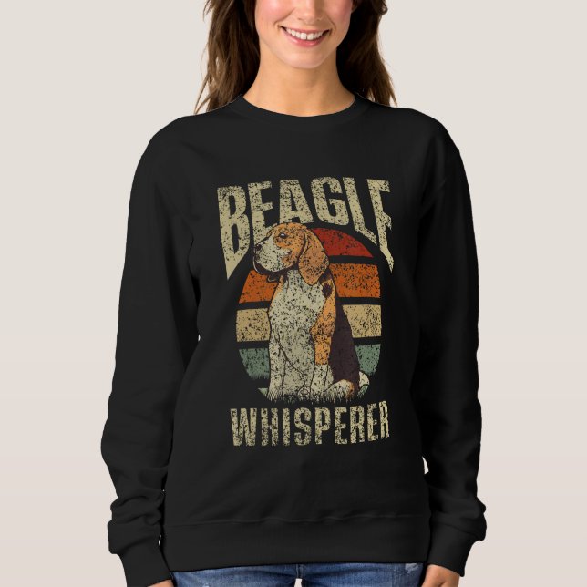 Sweatshirt Chuchoteur de Beagle  Chiots Beagles Chien (Devant)