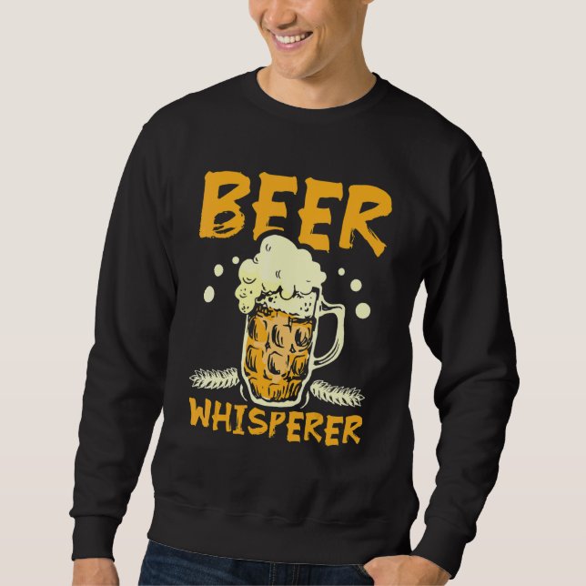 Sweatshirt Chuchoteur de Bière (Devant)