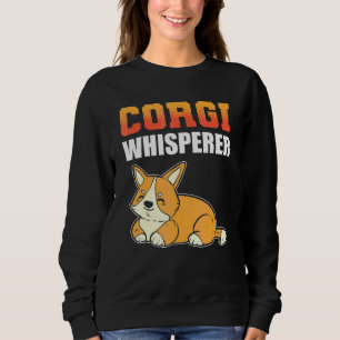 Sweatshirt Chuchoteur de Corgi Chien Corgi Gallois