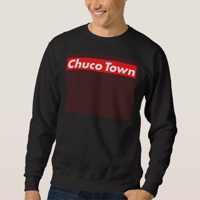 Sweatshirt CHUCO TOWN El Paso TX Minimal (Devant)