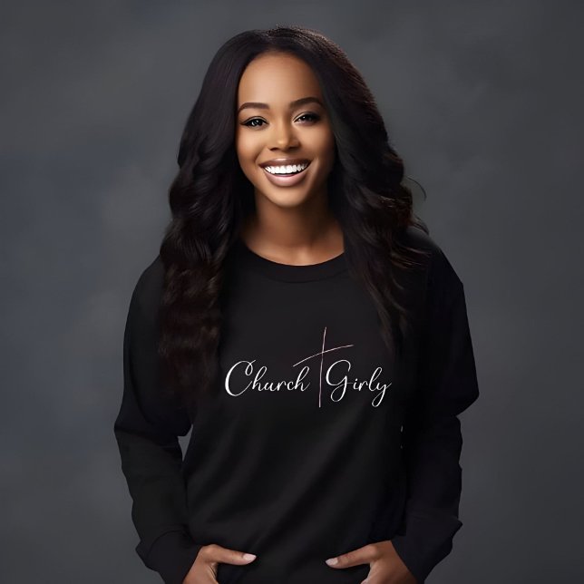 Sweatshirt Church Girly (Créateur téléchargé)