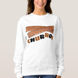 Sweatshirt Churro Churros Portugais Espagnol Pâtisserie frite