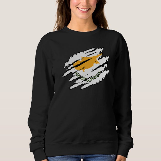Sweatshirt Chypre Rétro (Devant)
