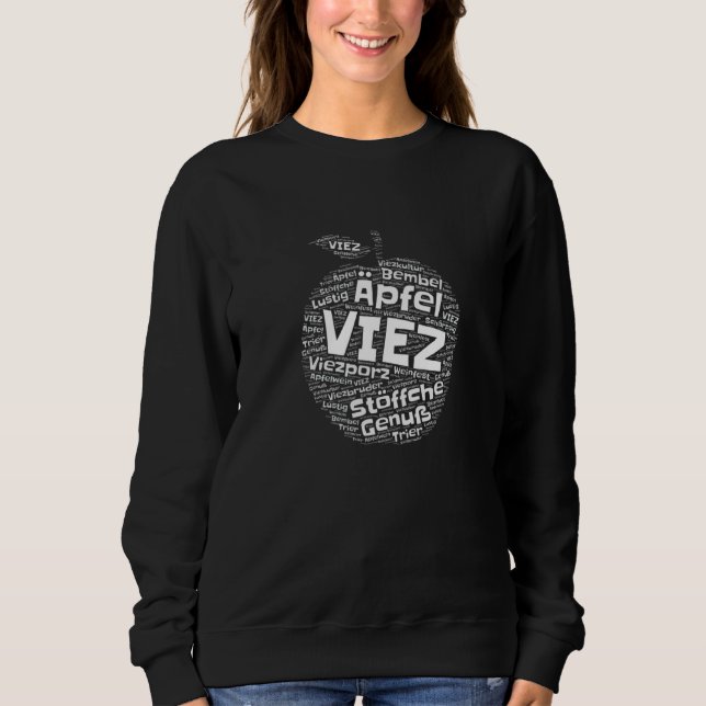 Sweatshirt Cidre Graphic Pour Les Connaisseurs De Pomme Woi D (Devant)
