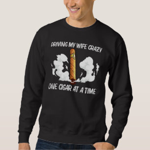 Sweatshirt Cigare À Cendre Froide Pour Hommes Papa Fumeur De