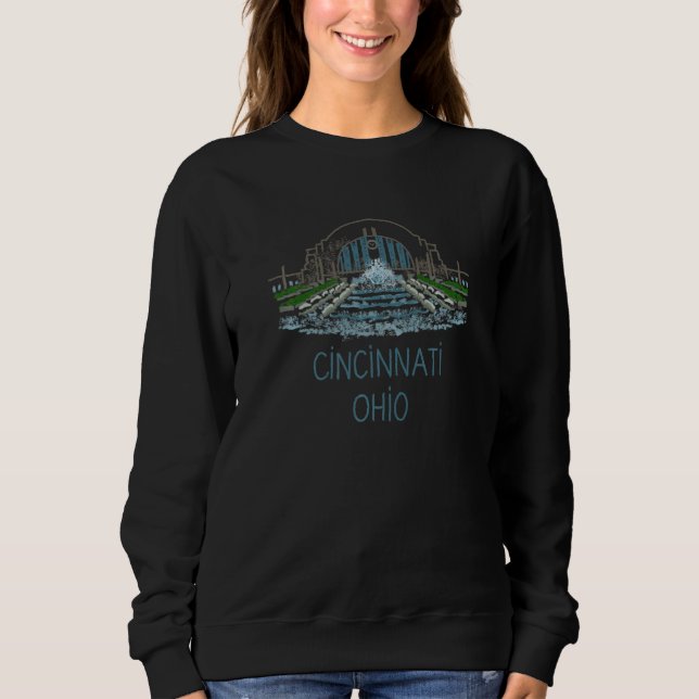 Sweatshirt Cincinnati City Ohio souvenir  for men women  5 (Devant)