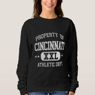 Sweatshirt Cincinnati Retro Athletic Property Dept