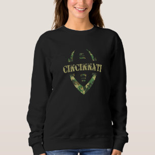 Sweatshirt Cincinnati Saluer Les Fans Du Service Militaire De