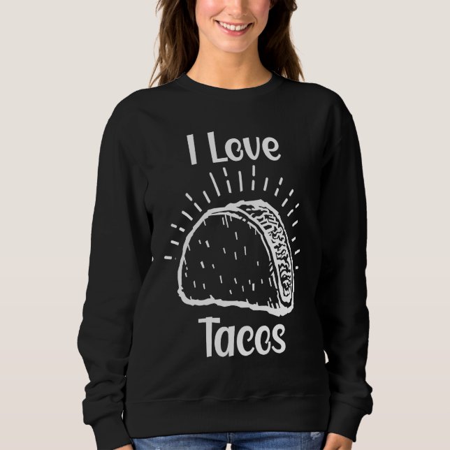 Sweatshirt Cinco De Mayo, Buritos , Mexico Tacos and Avocado  (Devant)