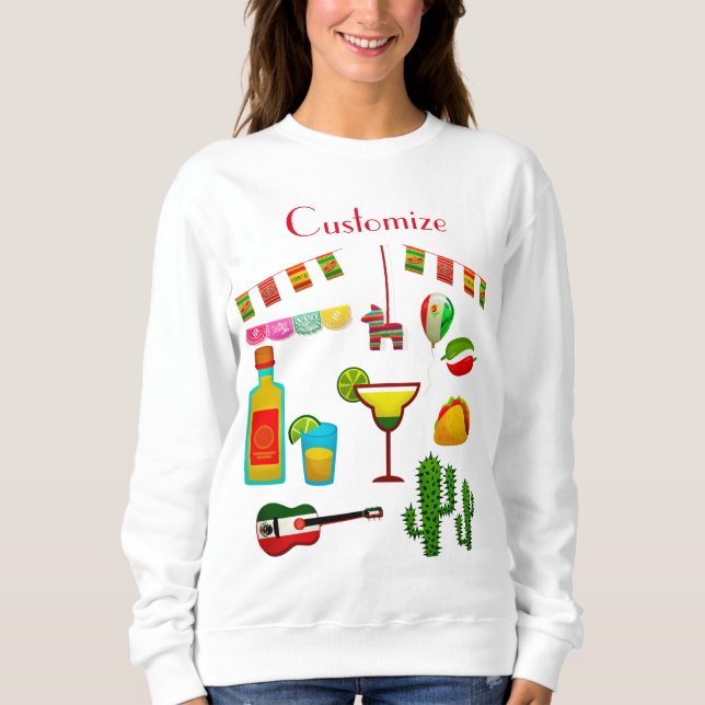 Sweatshirt Cinco de Mayo Célébration Thunder_Cove (Devant)