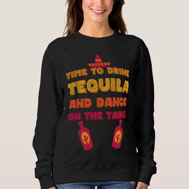 Sweatshirt Cinco de Mayo Fiesta Celebration  Mexican Food Par (Devant)