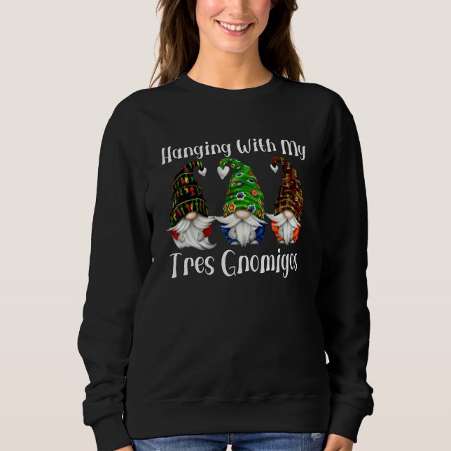 Sweatshirt Cinco De Mayo Gnome Pour Les Femmes Et Les Hommes  (Devant)