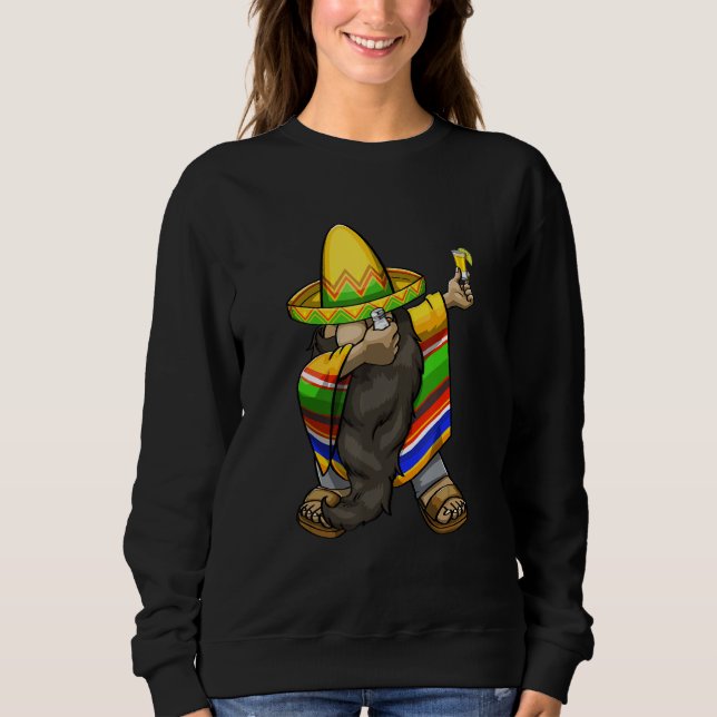 Sweatshirt Cinco De Mayo Gnome Tequila   Mexican Celebration  (Devant)