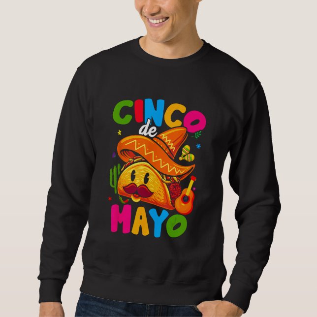 Sweatshirt Cinco De Mayo Mexican Lets Fiesta 5 De Mayo Women  (Devant)