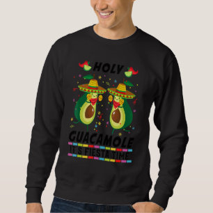 Sweatshirt Cinco De Mayo Saint Guacamole C'est Fiesta Time Av