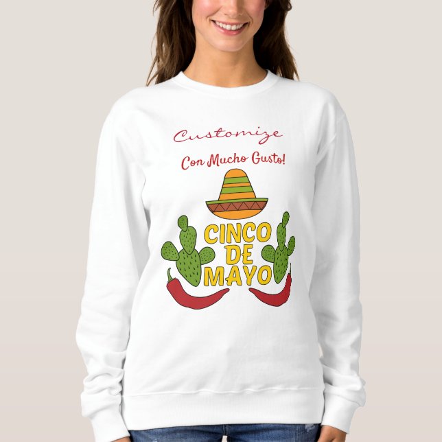 Sweatshirt Cinco de Mayo Thunder_Cove (Devant)