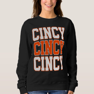 Sweatshirt CINCY 'NATI Cincinnati OH Matching Famille Couple