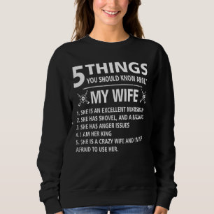 Sweatshirt Cinq Choses 5 Choses Que Tu Devrais Savoir Sur Ma