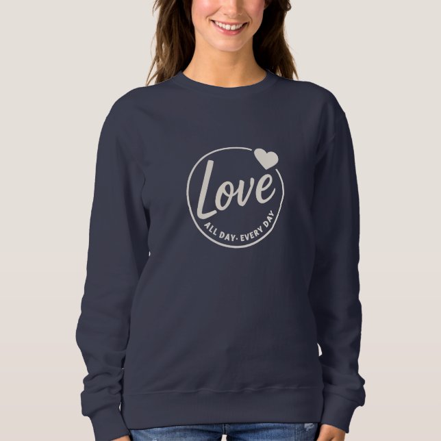 Sweatshirt Circle of Love (Devant)