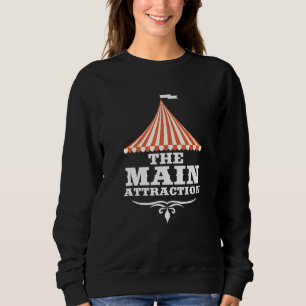 Sweatshirt Cirque Carnaval Parc d'attractions Cirque Tente