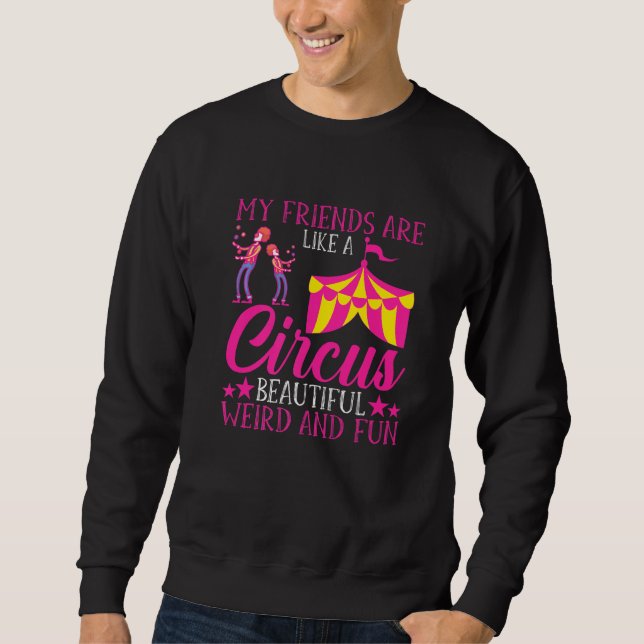 Sweatshirt Cirque Pour Amoureux Étrangers (Devant)
