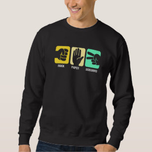 Sweatshirt Ciseaux de papier rocheux