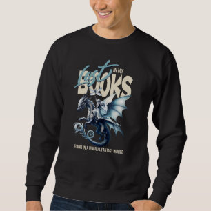 Sweatshirt Citation amoureuse du livre Dragon and Fairy & Ima