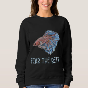 Sweatshirt Citation Betta Pour Un Expert En Poisson Betta
