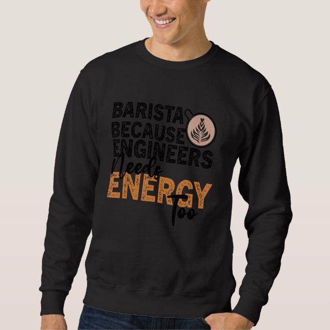 Sweatshirt Citation café Addict Cool Café 2 (Devant)