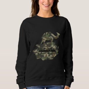Sweatshirt Citation Camelflage Camel Dromedt Dessert Animal