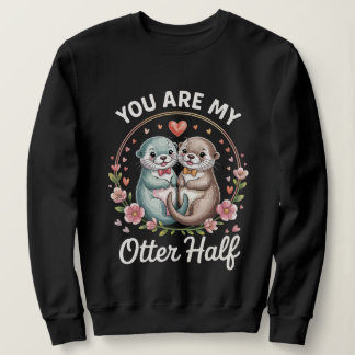 Sweatshirt Citation d'Amour pour Couple Mignon
