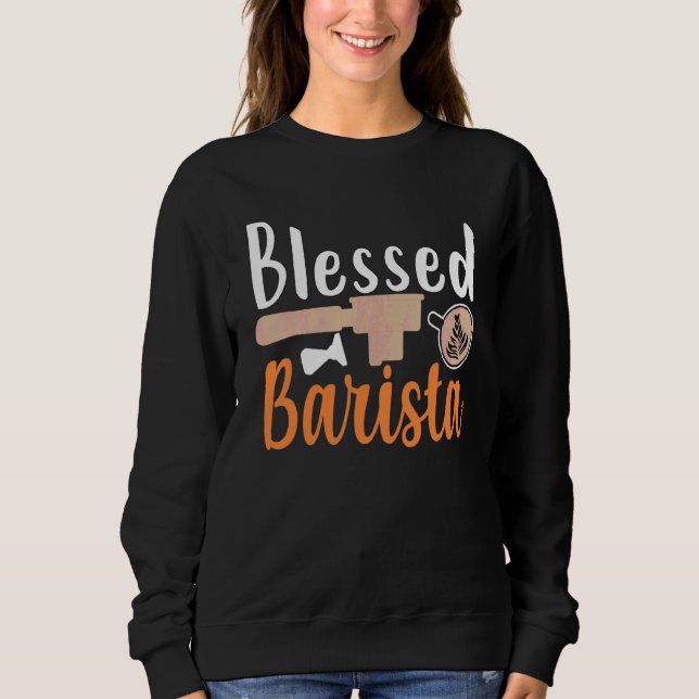 Sweatshirt Citation de café Coffee Addiction Cool Café 4 (Devant)