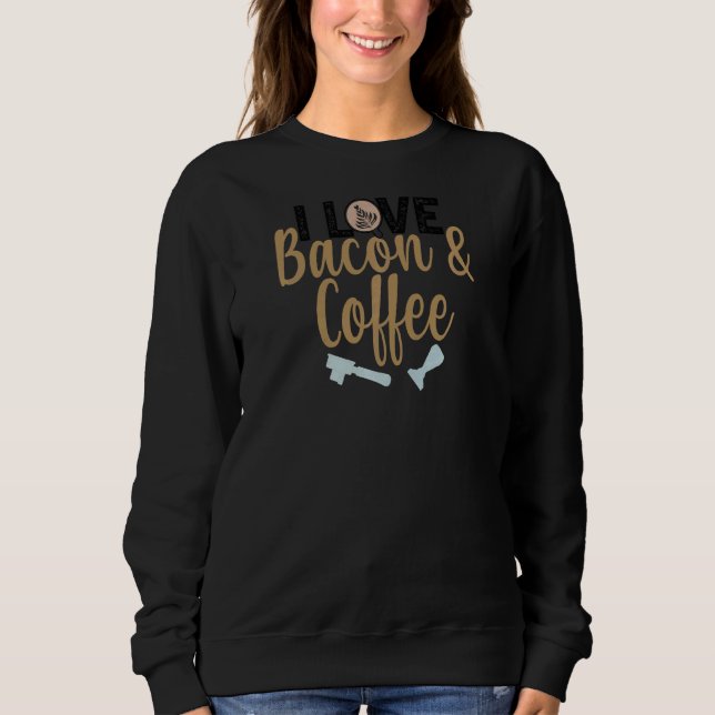 Sweatshirt Citation de café pour femmes Café Addict Cool Café (Devant)