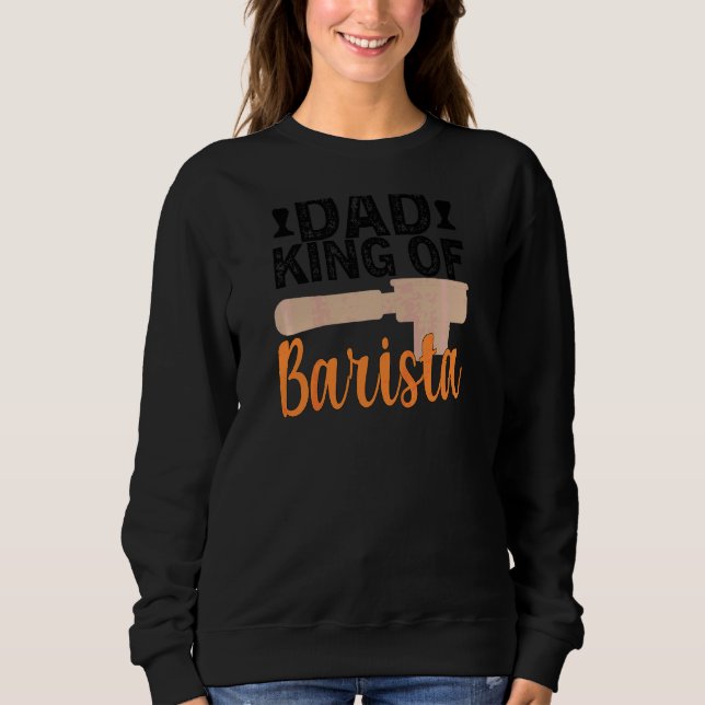 Sweatshirt Citation de café pour femmes Café Addict Cool Café (Devant)